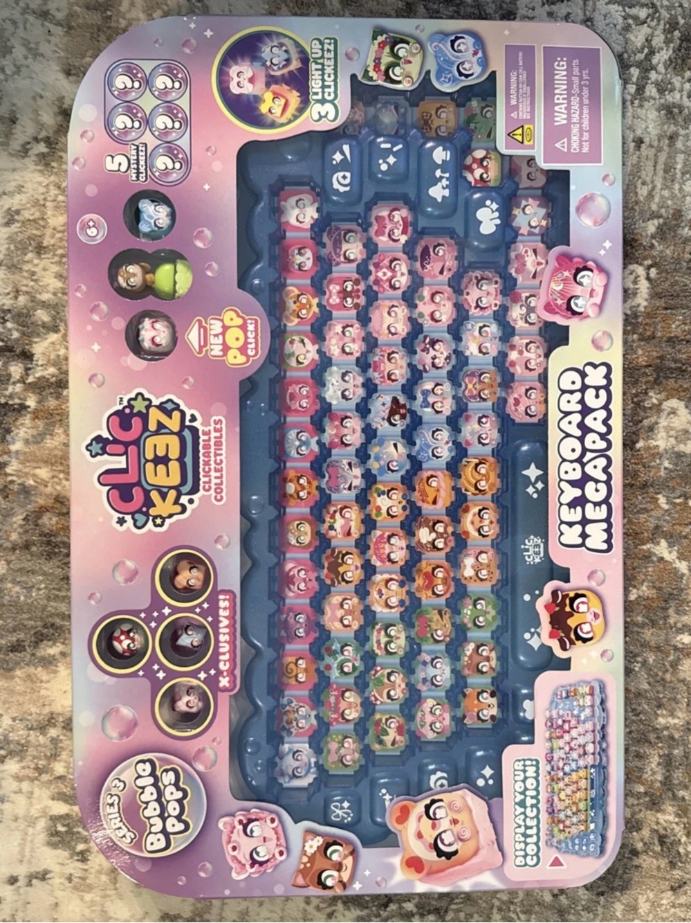 CLICKEEZ Keyboard MegaPack Kids Collectible Toy NEW